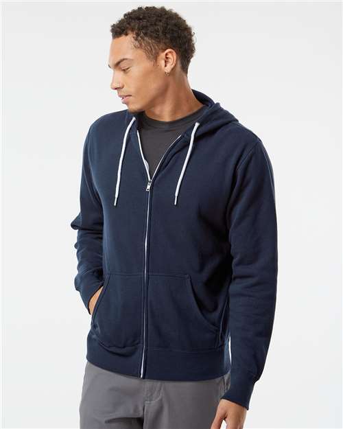Independent Trading Co. Unisex Lightweight Full-Zip Hooded Sweatshirt - Independent Trading Co. AFX90UNZ