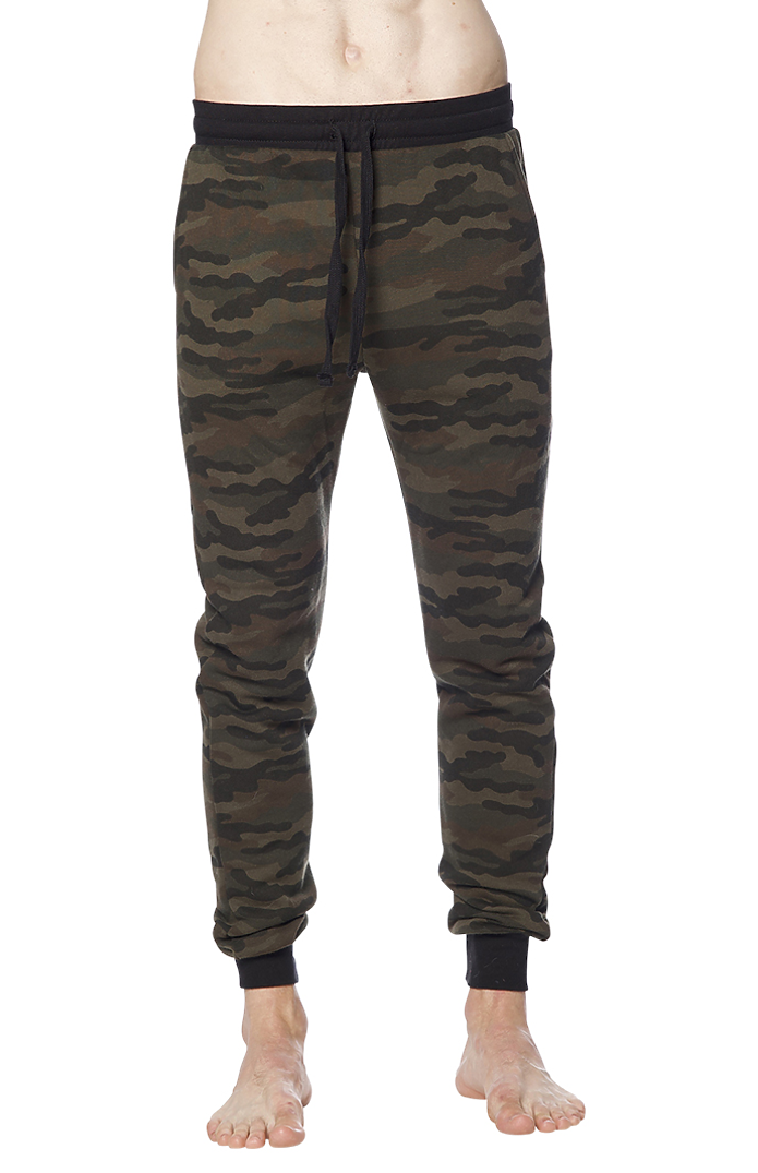 Royal Apparel 3070CMO Unisex Camo Fleece Jogger Pant - Camo