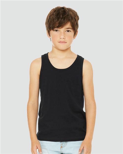 BELLA + CANVAS Youth Jersey Tank - BELLA + CANVAS 3480Y