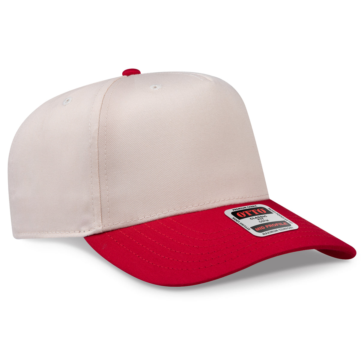 OTTO CAP® 5 Panel Mid Profile Baseball Cap OTTO 31-069