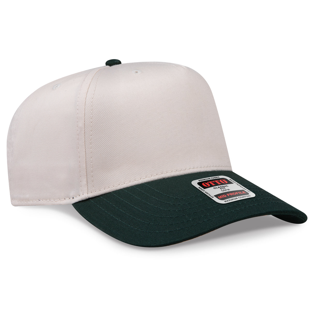 OTTO CAP® 5 Panel Mid Profile Baseball Cap OTTO 31-069