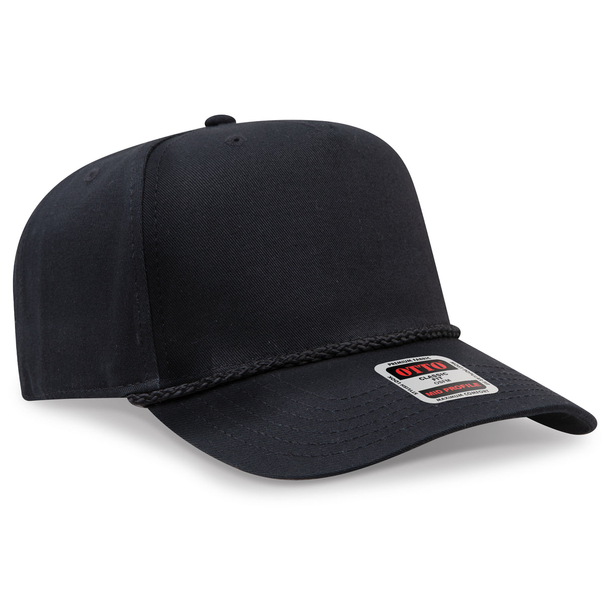 OTTO CAP® 5 Panel Mid Profile Baseball Cap OTTO 31-2