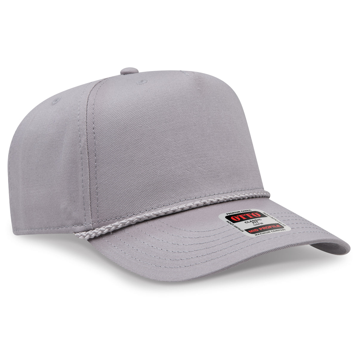 OTTO CAP® 5 Panel Mid Profile Baseball Cap OTTO 31-2