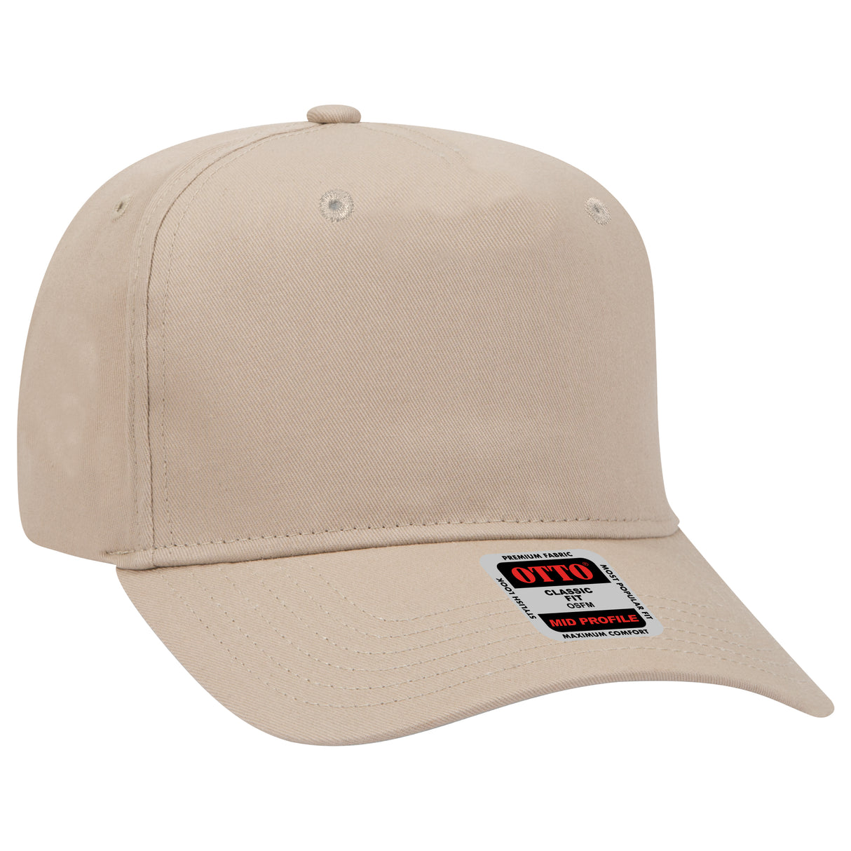 OTTO CAP® 5 Panel Mid Profile Baseball Cap OTTO 31-538