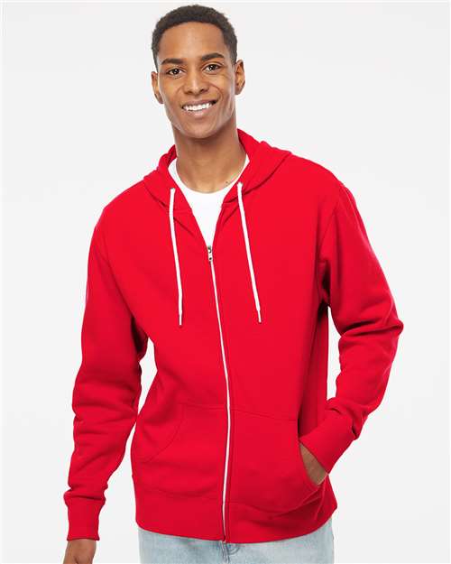 Independent Trading Co. Unisex Lightweight Full-Zip Hooded Sweatshirt - Independent Trading Co. AFX90UNZ
