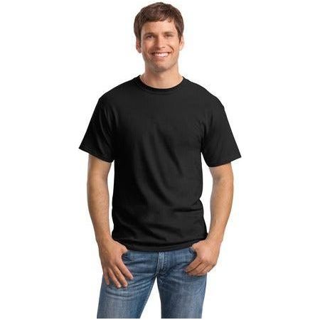 Mens ComfortSoft Heavyweight 100% Cotton T-Shirt Joe's USA Small Black