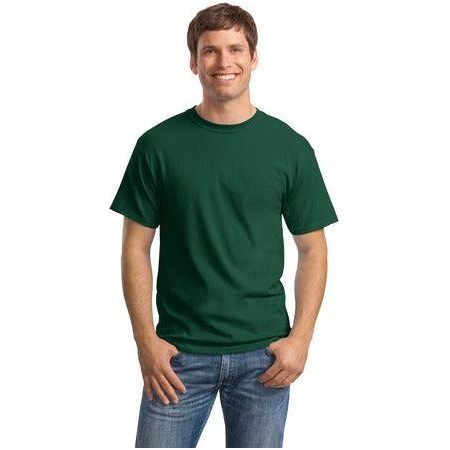 Mens ComfortSoft Heavyweight 100% Cotton T-Shirt Joe's USA Small Deep Forest