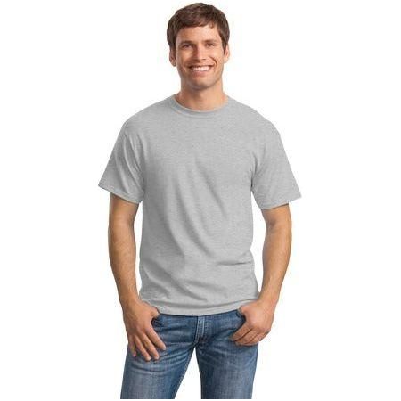 Mens ComfortSoft Heavyweight 100% Cotton T-Shirt Joe's USA Small Light Steel