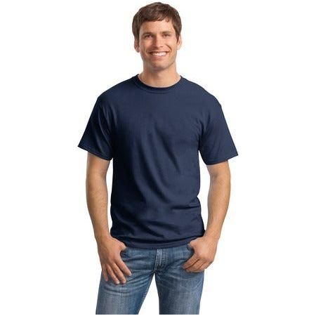 Mens ComfortSoft Heavyweight 100% Cotton T-Shirt Joe's USA Small Navy