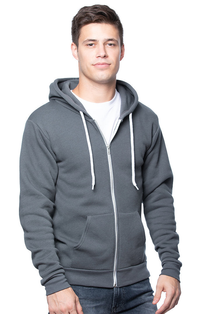 Royal Apparel 3150 Unisex Fashion Fleece Zip Hoodie - Asphalt