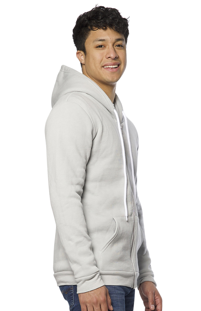 Royal Apparel 3150 Unisex Fashion Fleece Zip Hoodie - Glacier