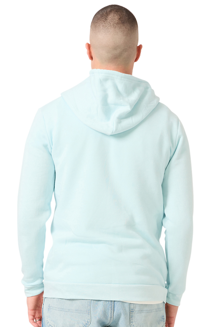 Royal Apparel 3150 Unisex Fashion Fleece Zip Hoodie - Heather Breeze