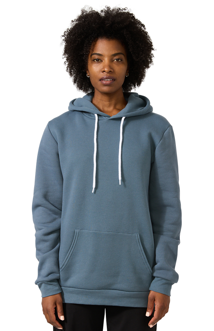 Royal Apparel 3155 Unisex Fashion Fleece Pullover Hoodie - Aegean Blue