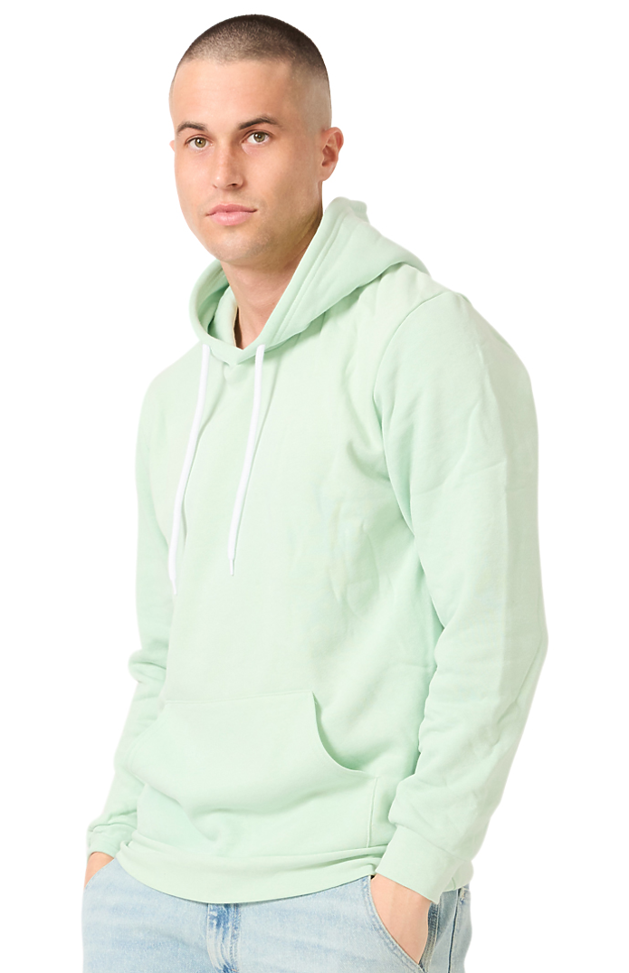 Royal Apparel 3155 Unisex Fashion Fleece Pullover Hoodie - Heather Pistachio