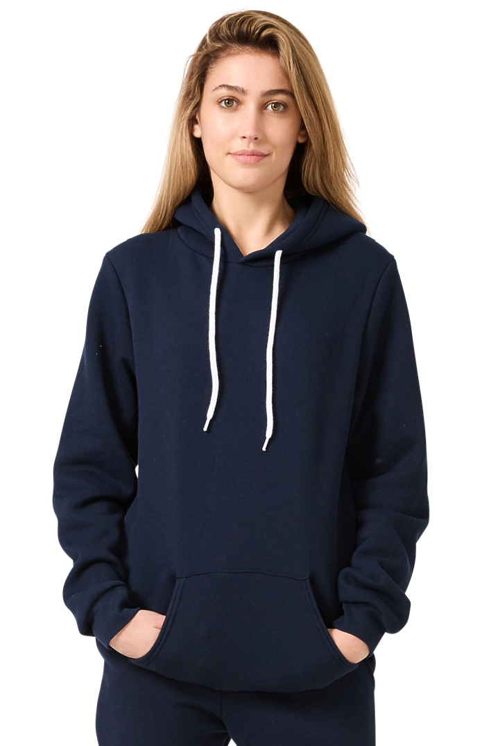 Royal Apparel 3155 Unisex Fashion Fleece Pullover Hoodie - Navy