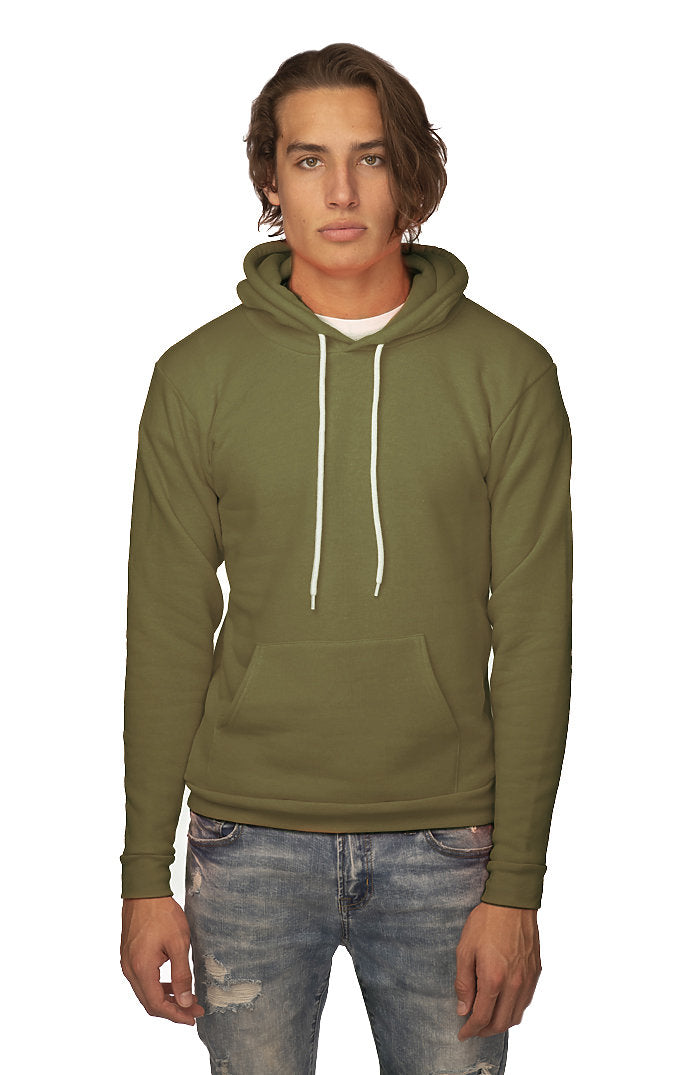 Royal Apparel 3155 Unisex Fashion Fleece Pullover Hoodie - Olive Drab