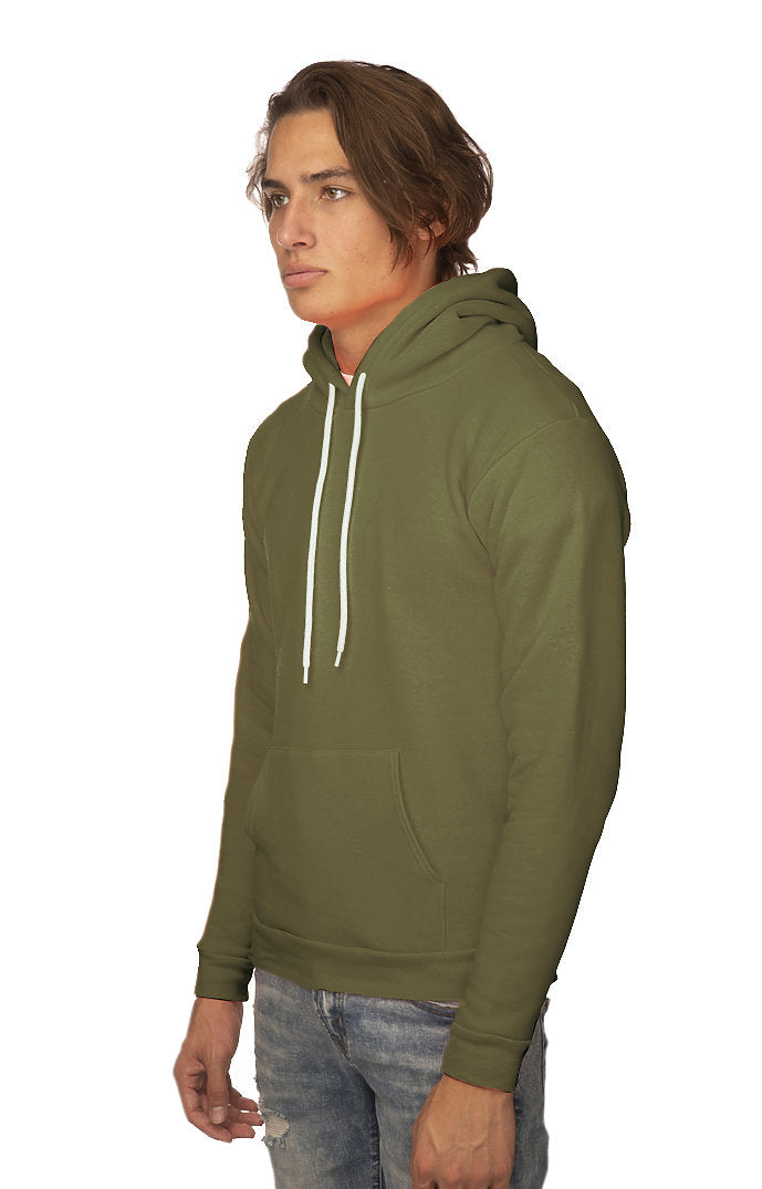 Royal Apparel 3155 Unisex Fashion Fleece Pullover Hoodie - Olive Drab
