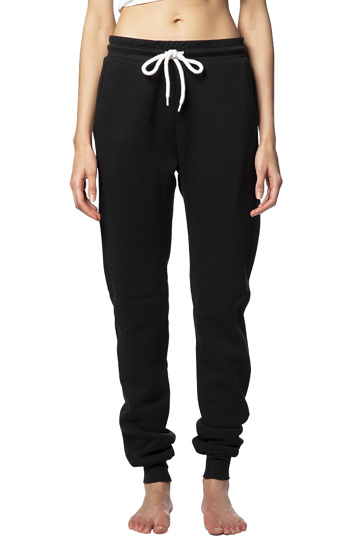 Royal Apparel 3157 Unisex Fashion Fleece Jogger Sweatpant - Black