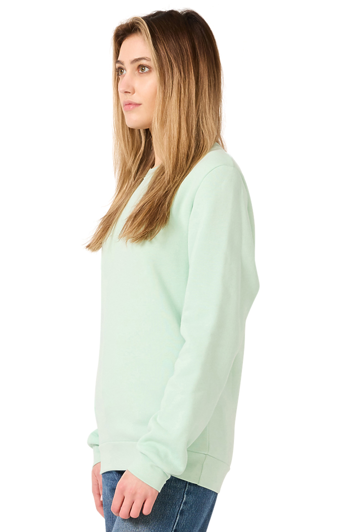 Royal Apparel 3159 Unisex Fashion Fleece Crew Sweatshirt - Heather Pistachio