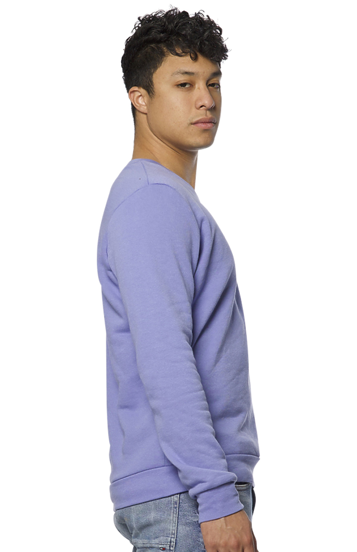 Royal Apparel 3159 Unisex Fashion Fleece Crew Sweatshirt - Periwinkle
