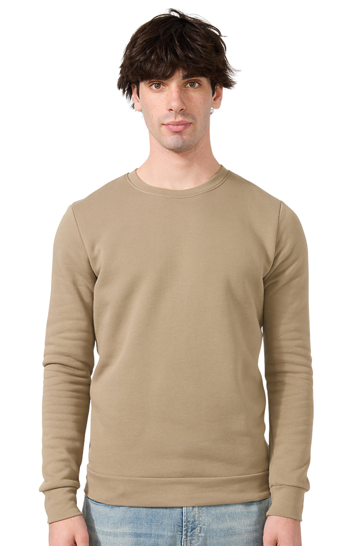 Royal Apparel 3159 Unisex Fashion Fleece Crew Sweatshirt - Walnut