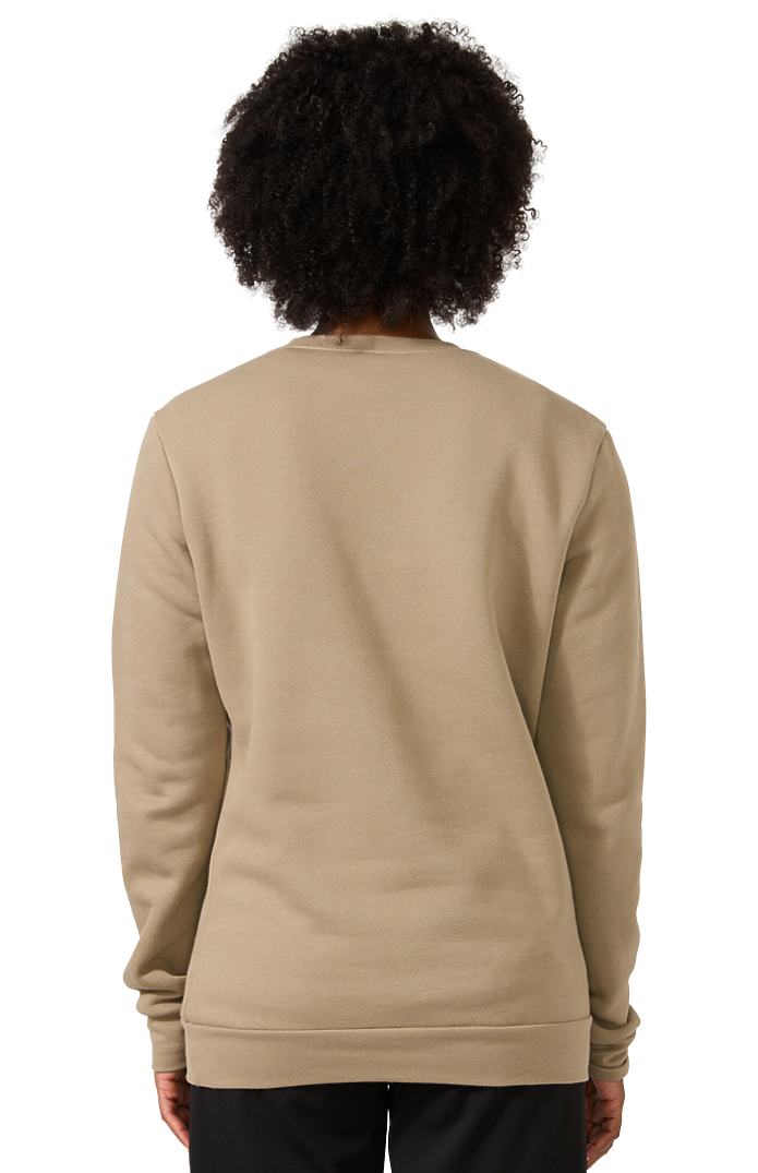 Royal Apparel 3159 Unisex Fashion Fleece Crew Sweatshirt - Walnut