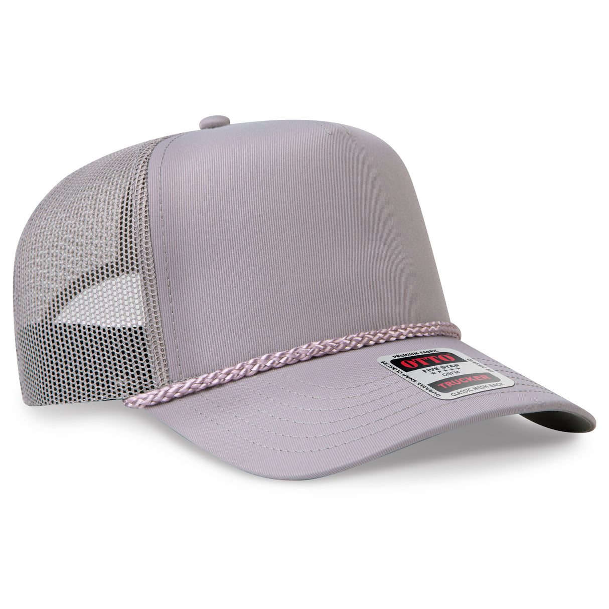 OTTO CAP® 5 Panel Mid Profile Mesh Back Trucker Hat OTTO 32-2