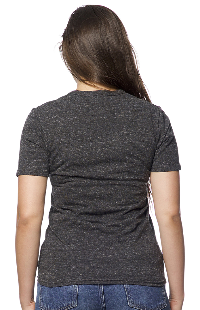 Royal Apparel 32051 Unisex eco Triblend Short Sleeve Tee - Eco Tri Charcoal