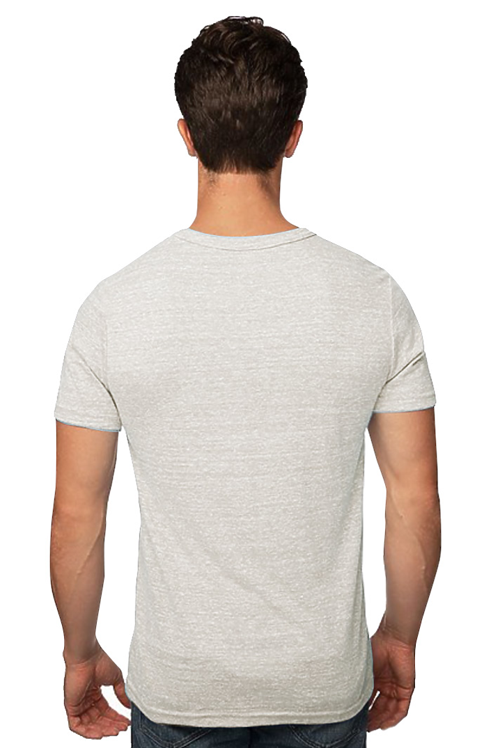 Royal Apparel 32051 Unisex eco Triblend Short Sleeve Tee - Eco Tri Natural