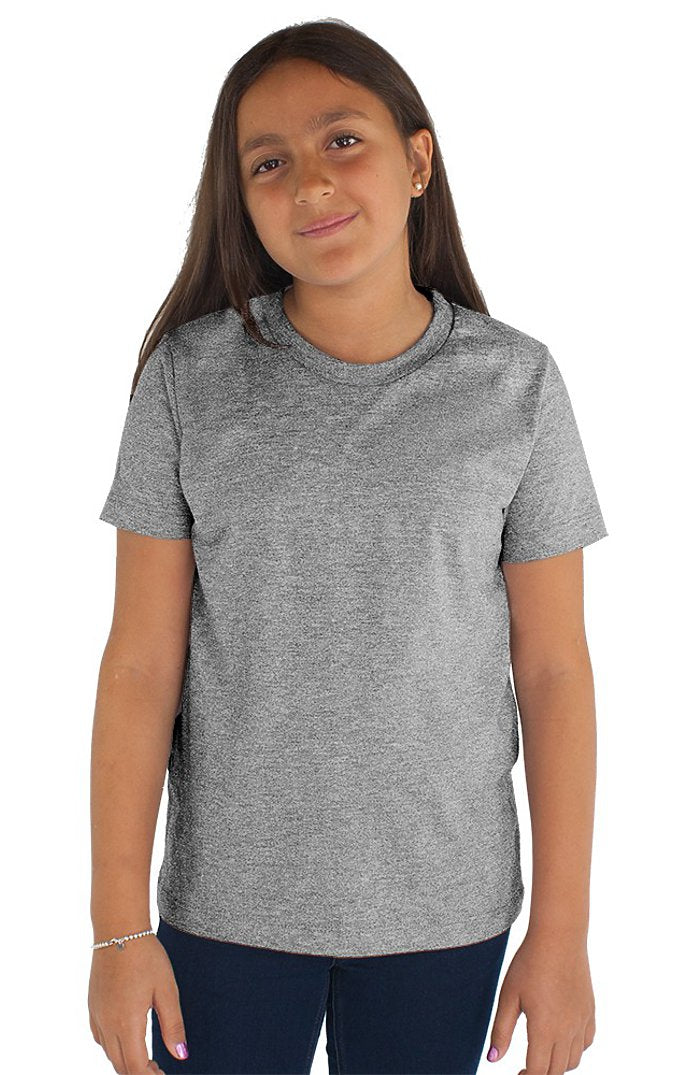 Royal Apparel 32121 Youth eco Triblend Short Sleeve Tee - Eco Tri Grey