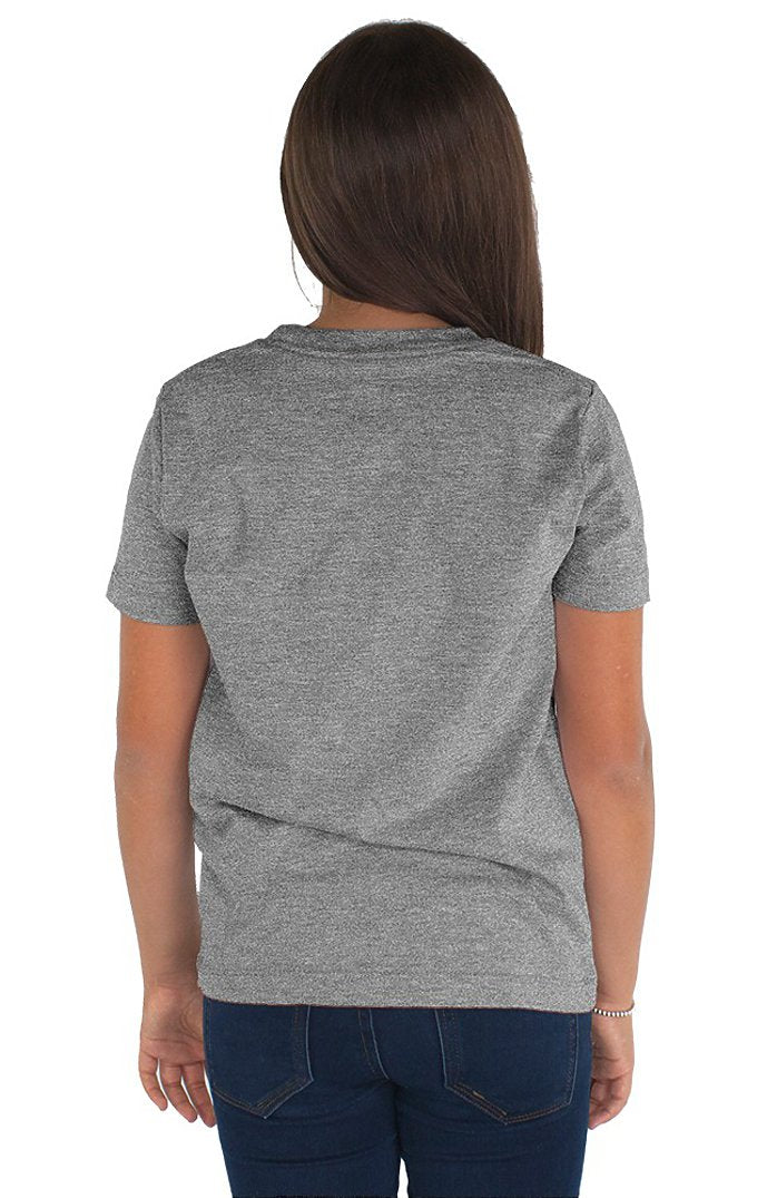 Royal Apparel 32121 Youth eco Triblend Short Sleeve Tee - Eco Tri Grey