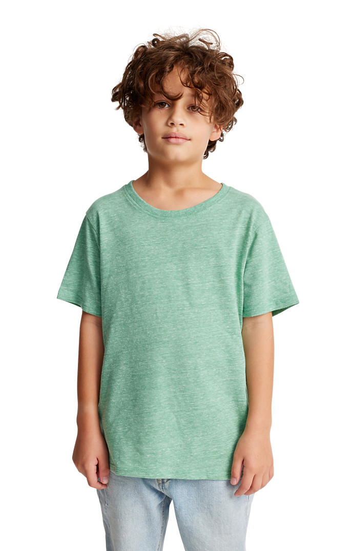 Royal Apparel 32121 Youth eco Triblend Short Sleeve Tee - Eco Tri Kelly