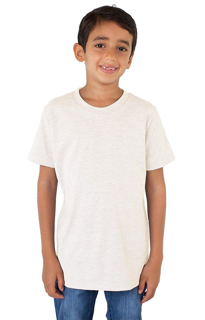 Royal Apparel 32121 Youth eco Triblend Short Sleeve Tee - Eco Tri Natural