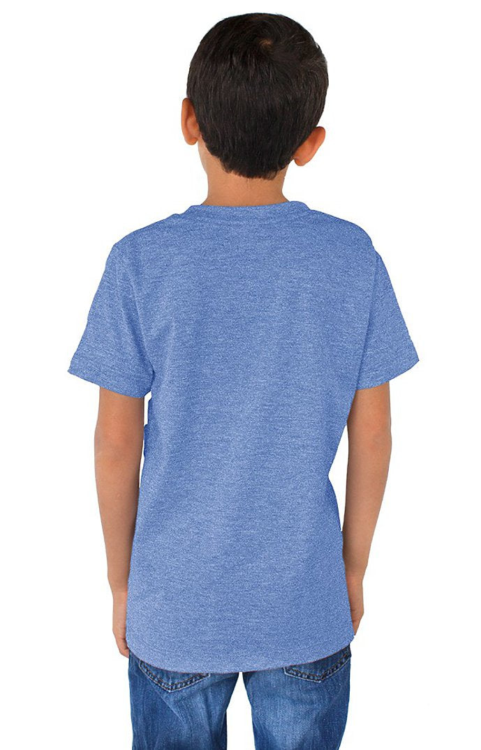 Royal Apparel 32121 Youth eco Triblend Short Sleeve Tee - Eco Tri Royal