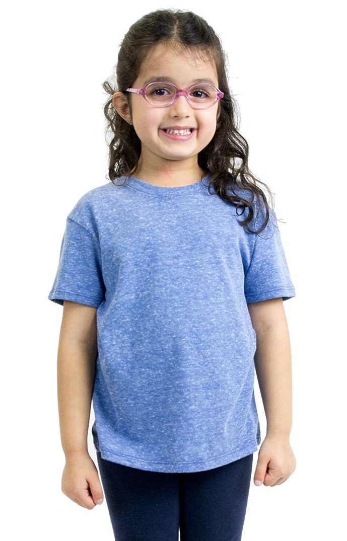 Royal Apparel 32161 Toddler eco Triblend Short Sleeve Tee - Eco Tri Royal