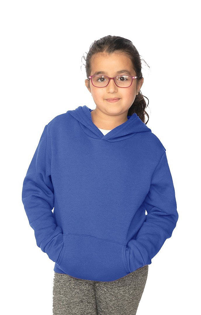 Royal Apparel 3229 Youth Fashion Fleece Pullover Hoodie - Royal