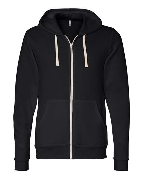 BELLA + CANVAS Unisex Triblend Sponge Fleece Full-Zip Hoodie Sweatshirt - BELLA + CANVAS 3909