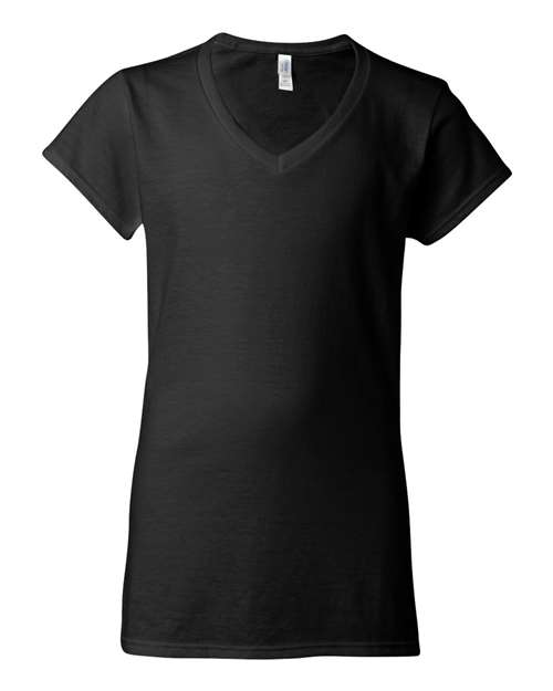 Gildan Women's Softstyle® V-Neck T-Shirt - Gildan 64V00L