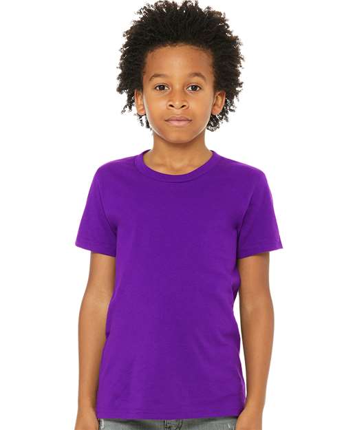 BELLA + CANVAS Youth Jersey Tee - BELLA + CANVAS 3001Y