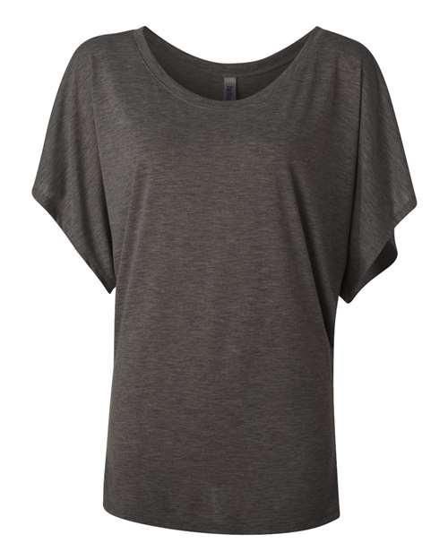 BELLA + CANVAS Women’s Flowy Draped Dolman Tee - BELLA + CANVAS 8821