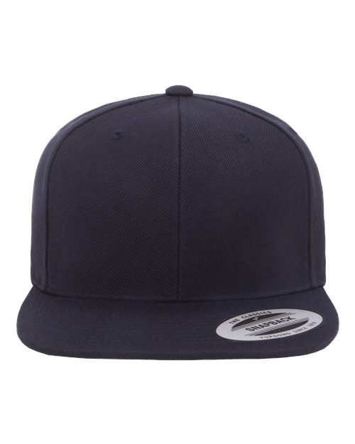YP Classics Premium Flat Bill Snapback Cap - Yupoong 6089M