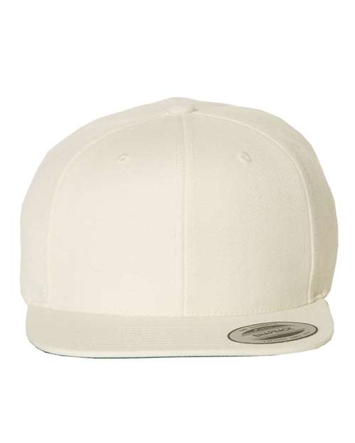 YP Classics Premium Flat Bill Snapback Cap - Yupoong 6089M