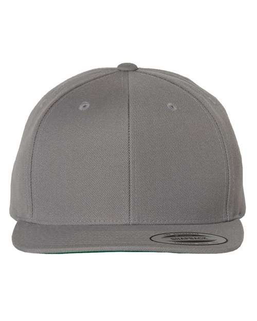 YP Classics Premium Flat Bill Snapback Cap - Yupoong 6089M