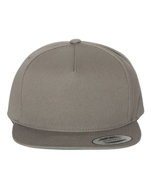 YP Classics Five-Panel Cotton Twill Snapback Cap - Yupoong 6007
