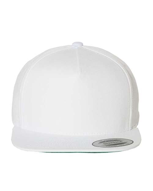 YP Classics Five-Panel Cotton Twill Snapback Cap - Yupoong 6007
