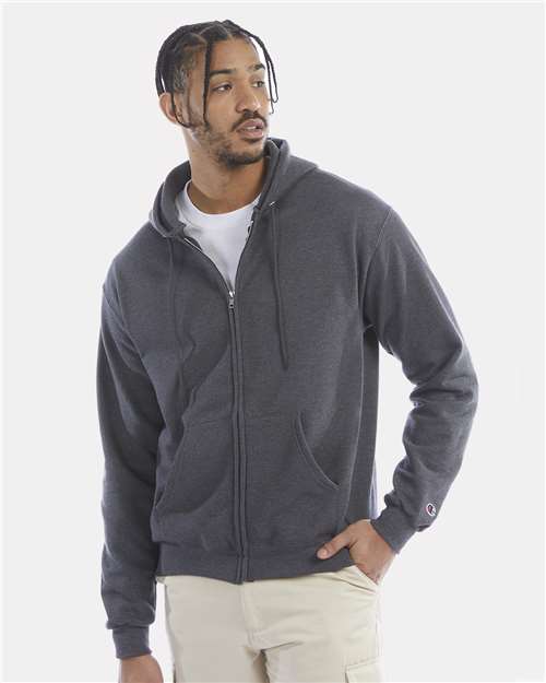 Champion S800 Unisex Powerblend Full-Zip Hooded Sweatshirt