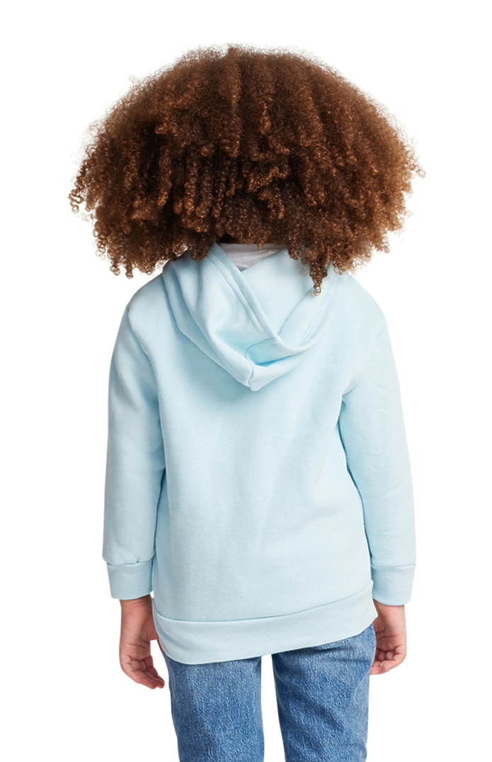 Royal Apparel 3666 Toddler Fashion Fleece Zip Hoodie - Heather Breeze