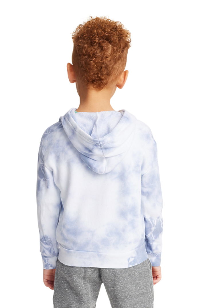 Royal Apparel 3699CTD Toddler Fleece Cloud Tie Dye Pullover Hoodie - Infinity
