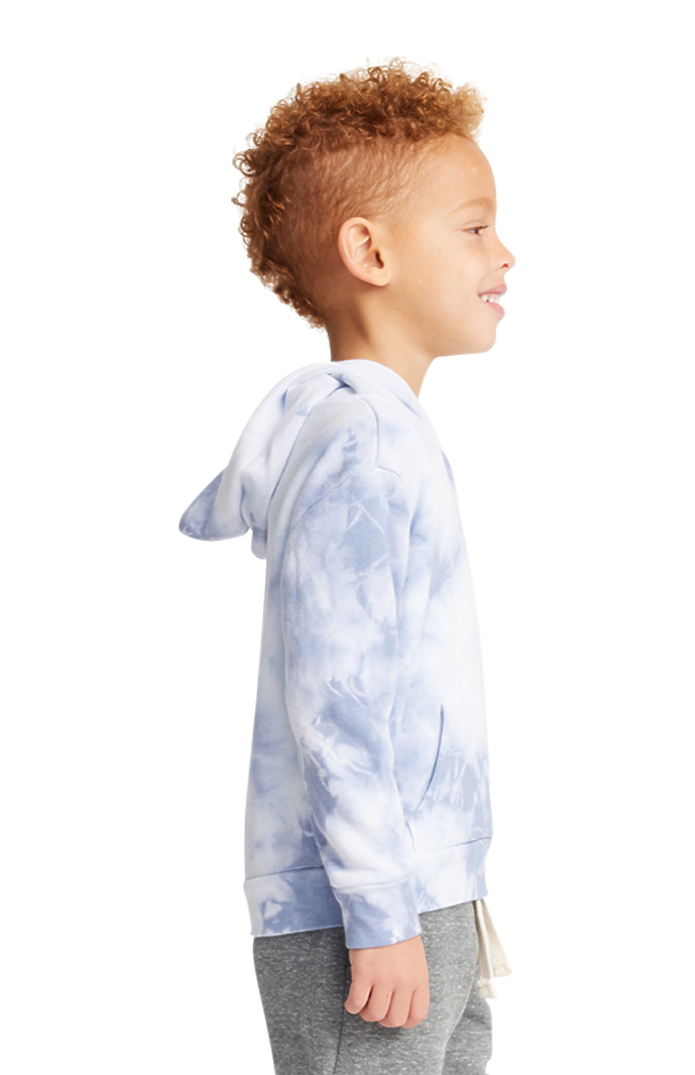 Royal Apparel 3699CTD Toddler Fleece Cloud Tie Dye Pullover Hoodie - Infinity