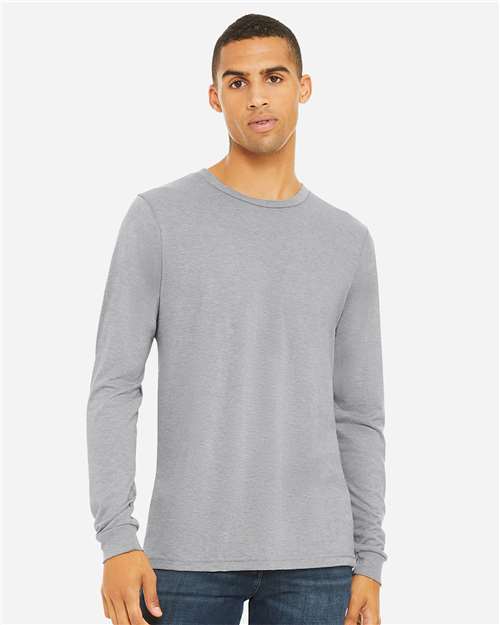 Bella + Canvas 3513 Unisex Triblend Long Sleeve Tee